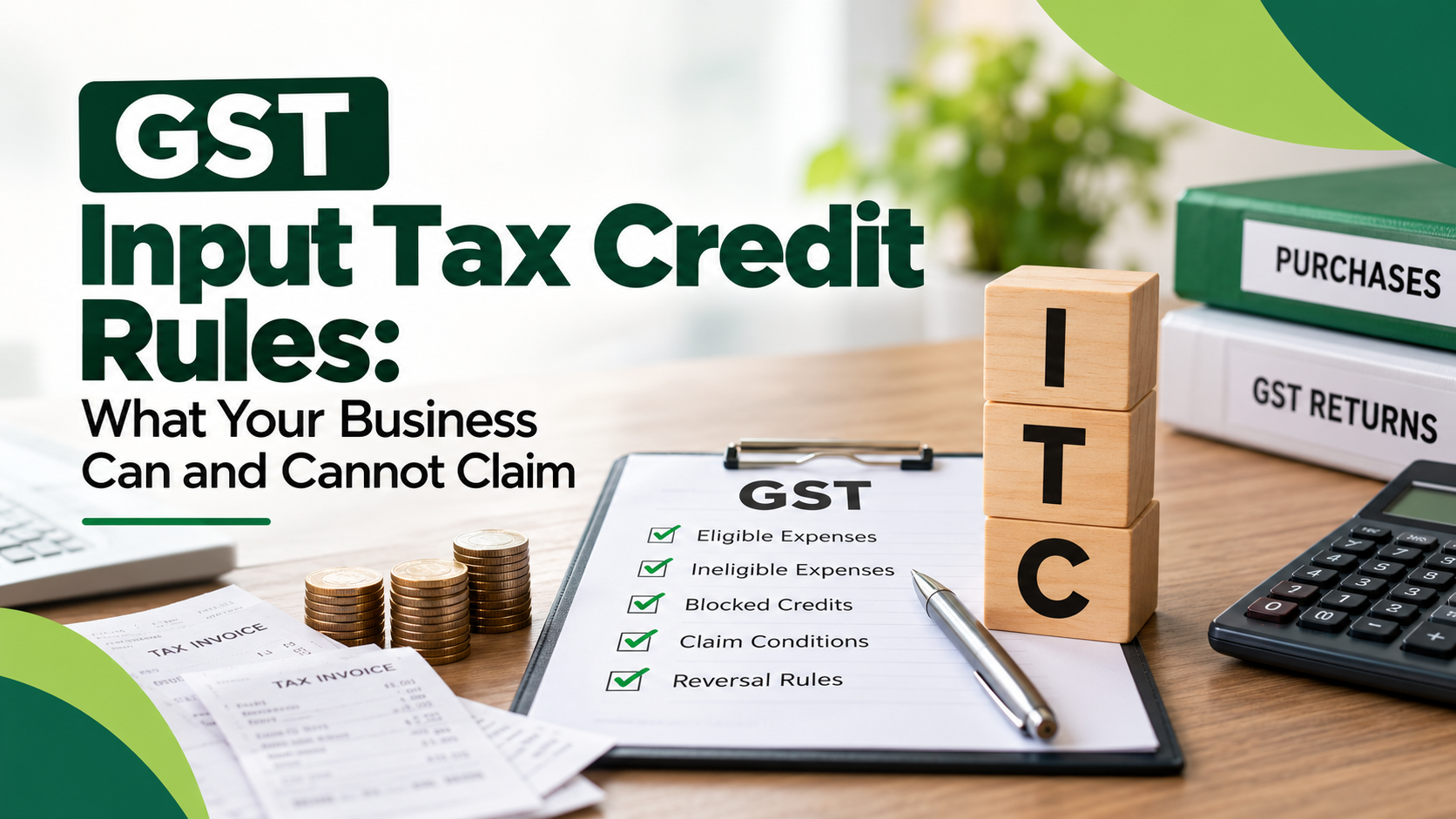 GST Input Tax Credit Rules: Complete Business Guide